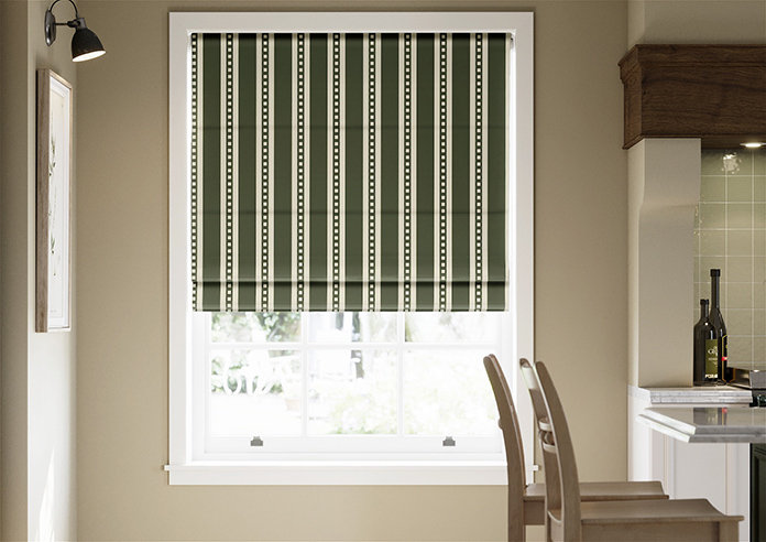 The British Stripe Co. Edgar, Chilterns No.1 - Twist&Fit Roman Blind - Image 3